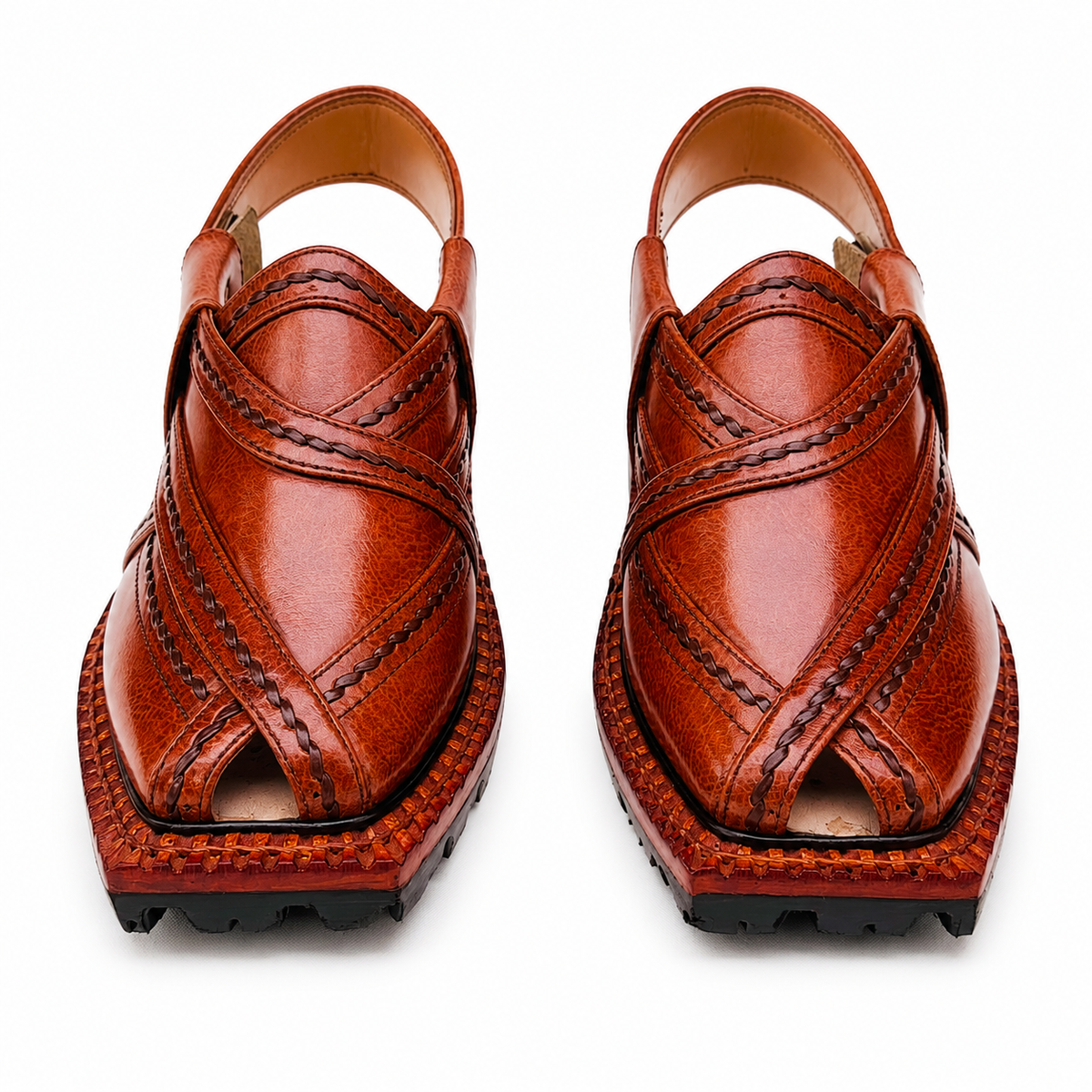 Double Sole Markhor Sandal (Tiger)