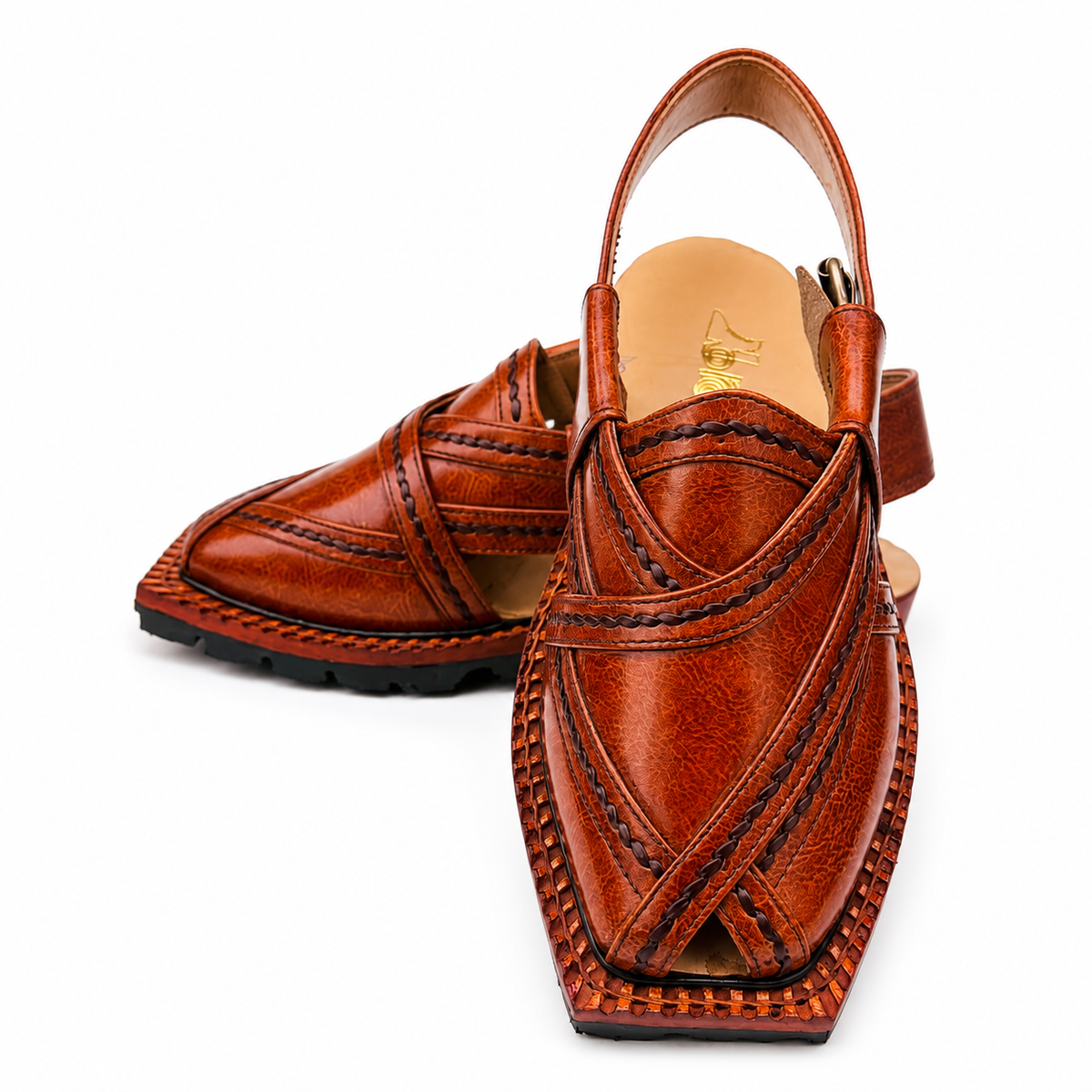 Double Sole Markhor Sandal (Tiger)