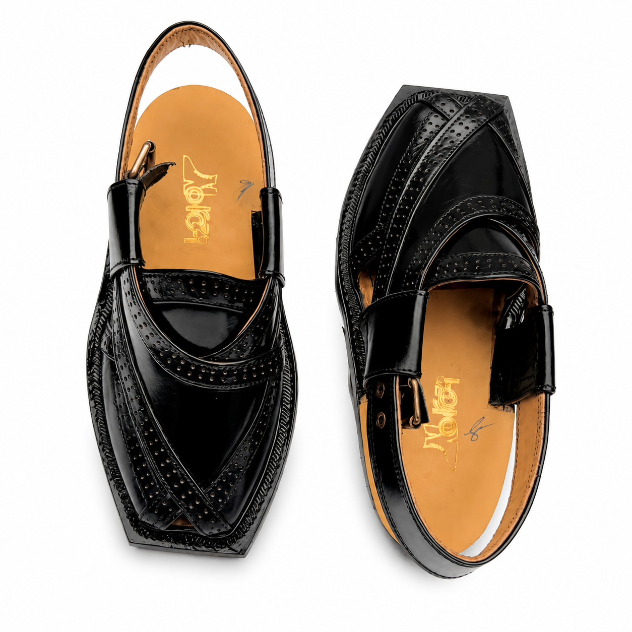 Double Soul Gorilla Sandal ( Black )