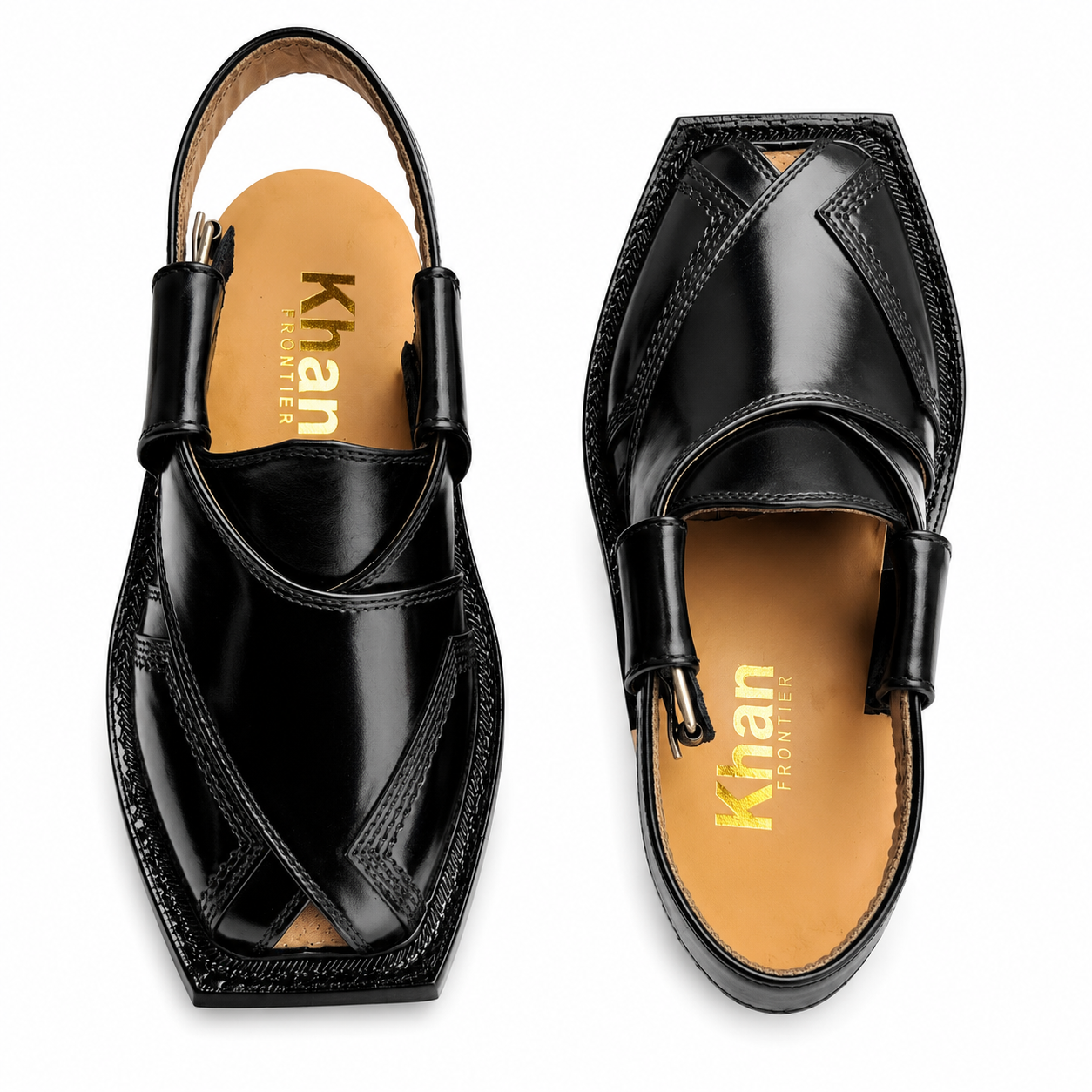 Single Sole Taki Sandal ( Black )