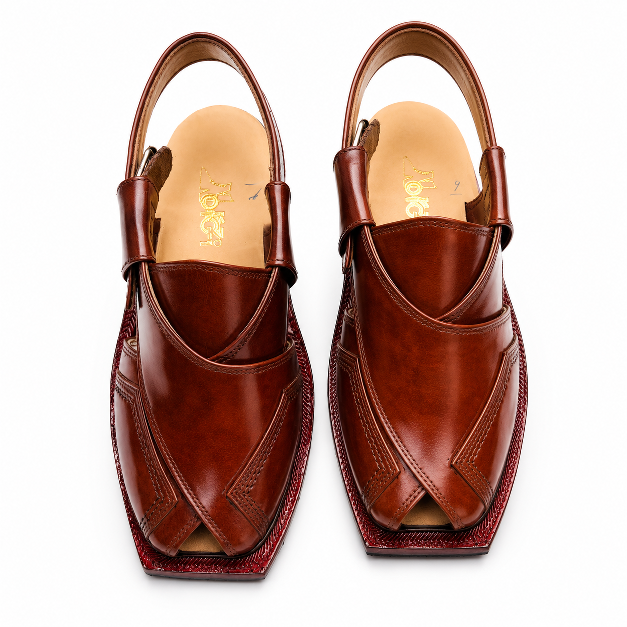 Single Sole Taki Sandal ( Red )