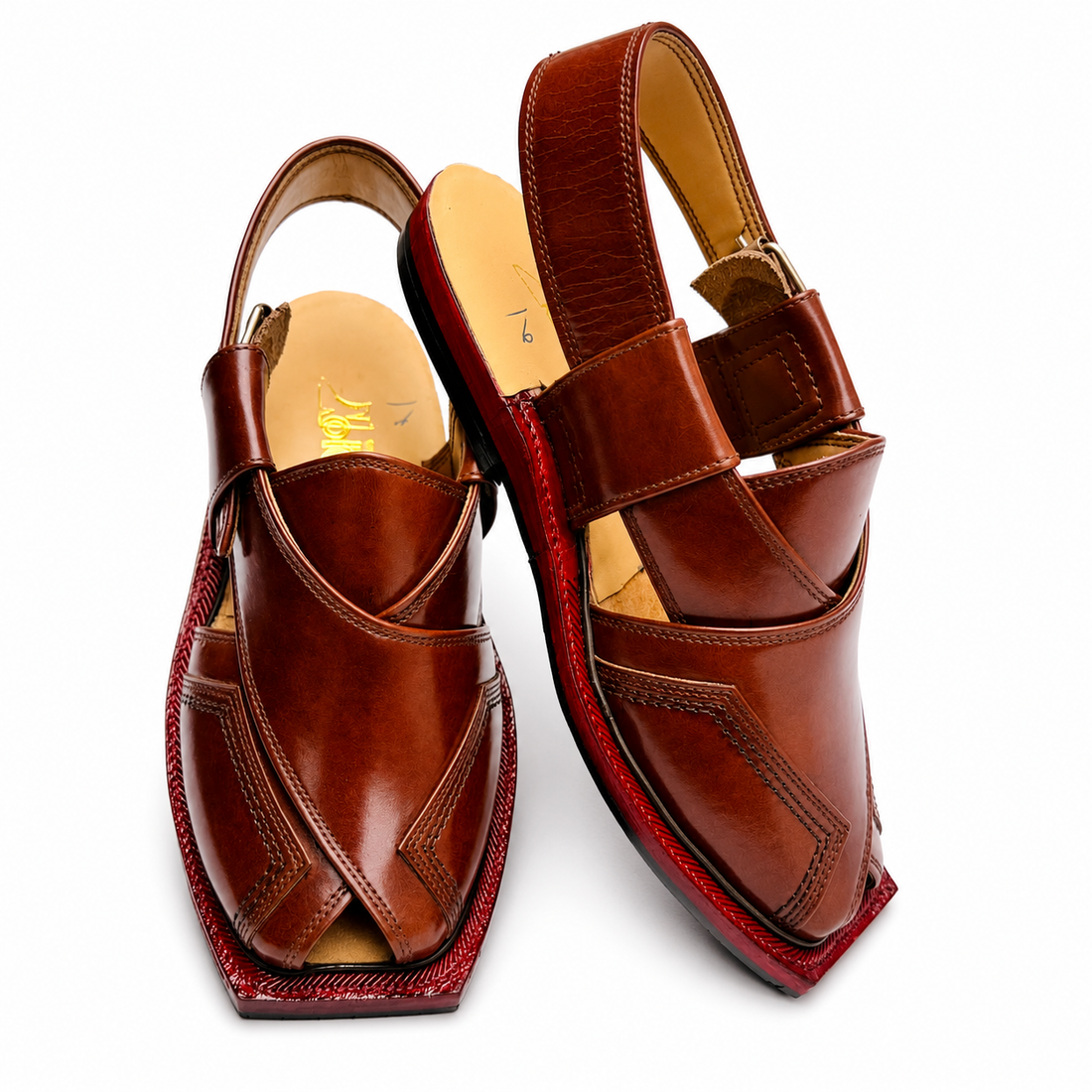 Single Sole Taki Sandal ( Red )