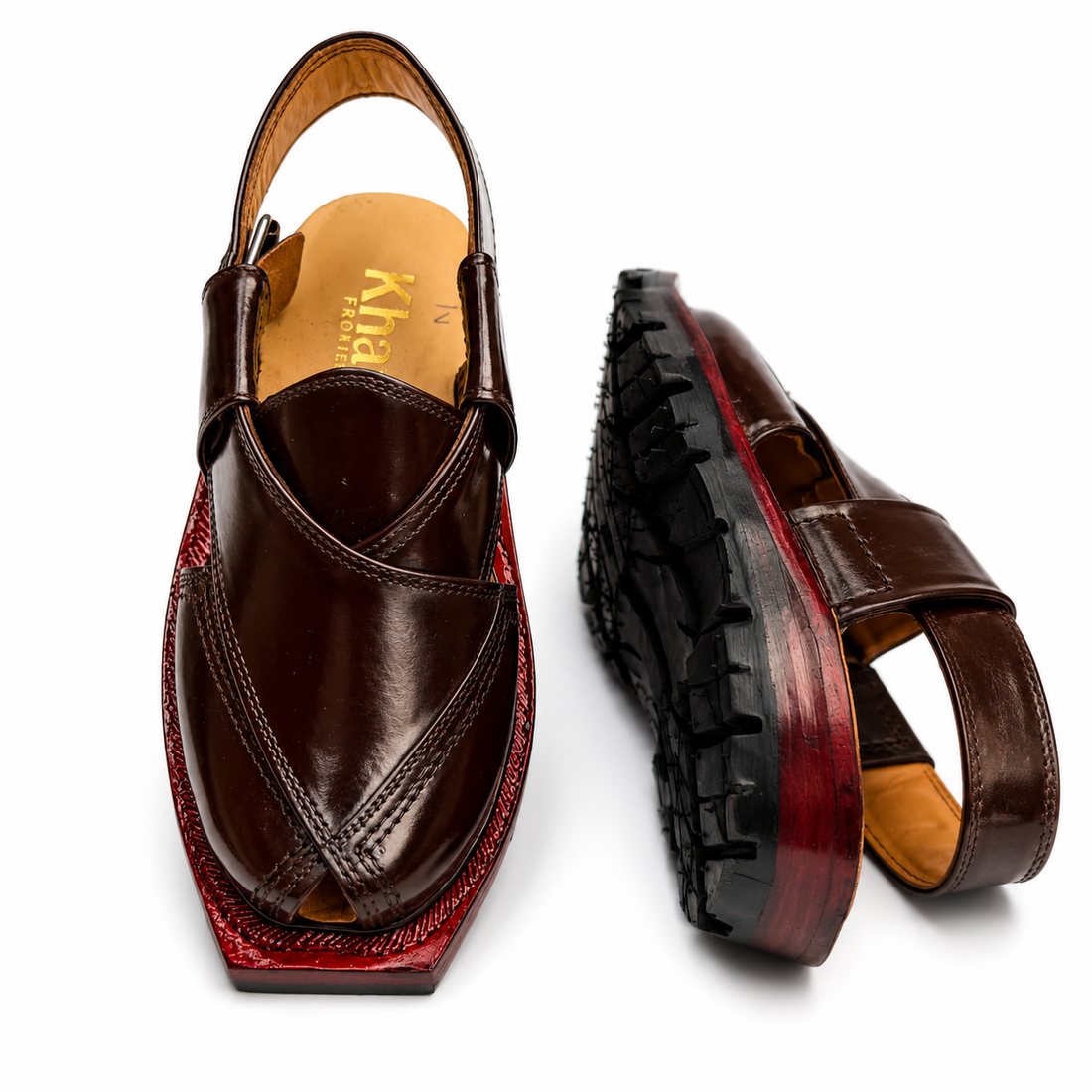 Double Sole Norozi Sandal (Brown)