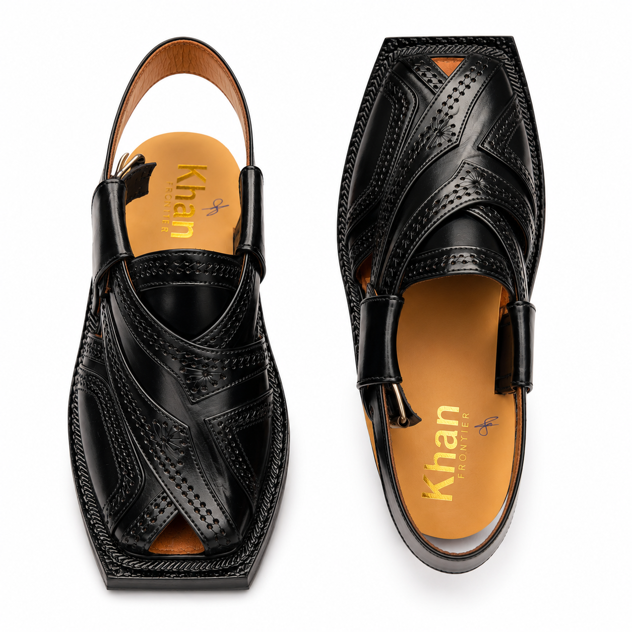 Single Sole Markhor Sandal 2024 ( Black )