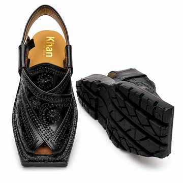 Double Sole Markhor Sandal 2026 ( Black )