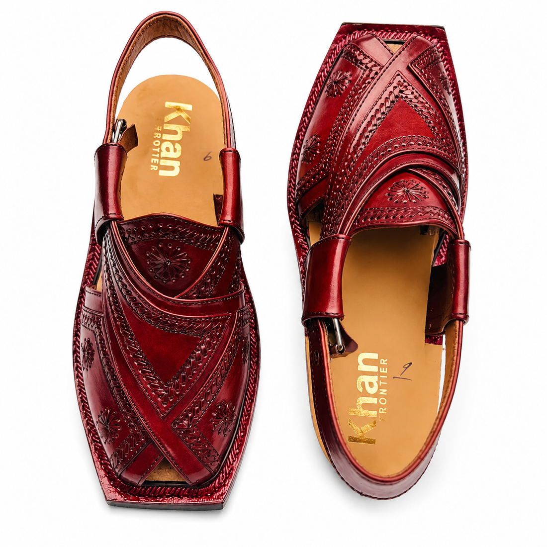 Single Sole Markhor Sandal 2025 ( Red )