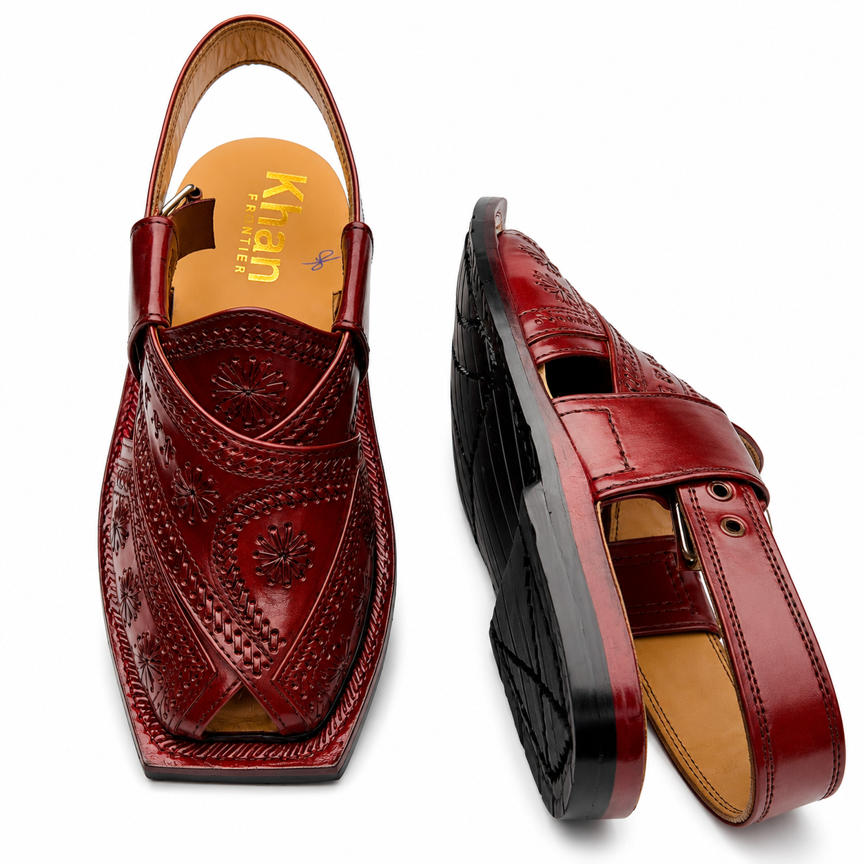 Single Sole Markhor Sandal 2026 ( Red )