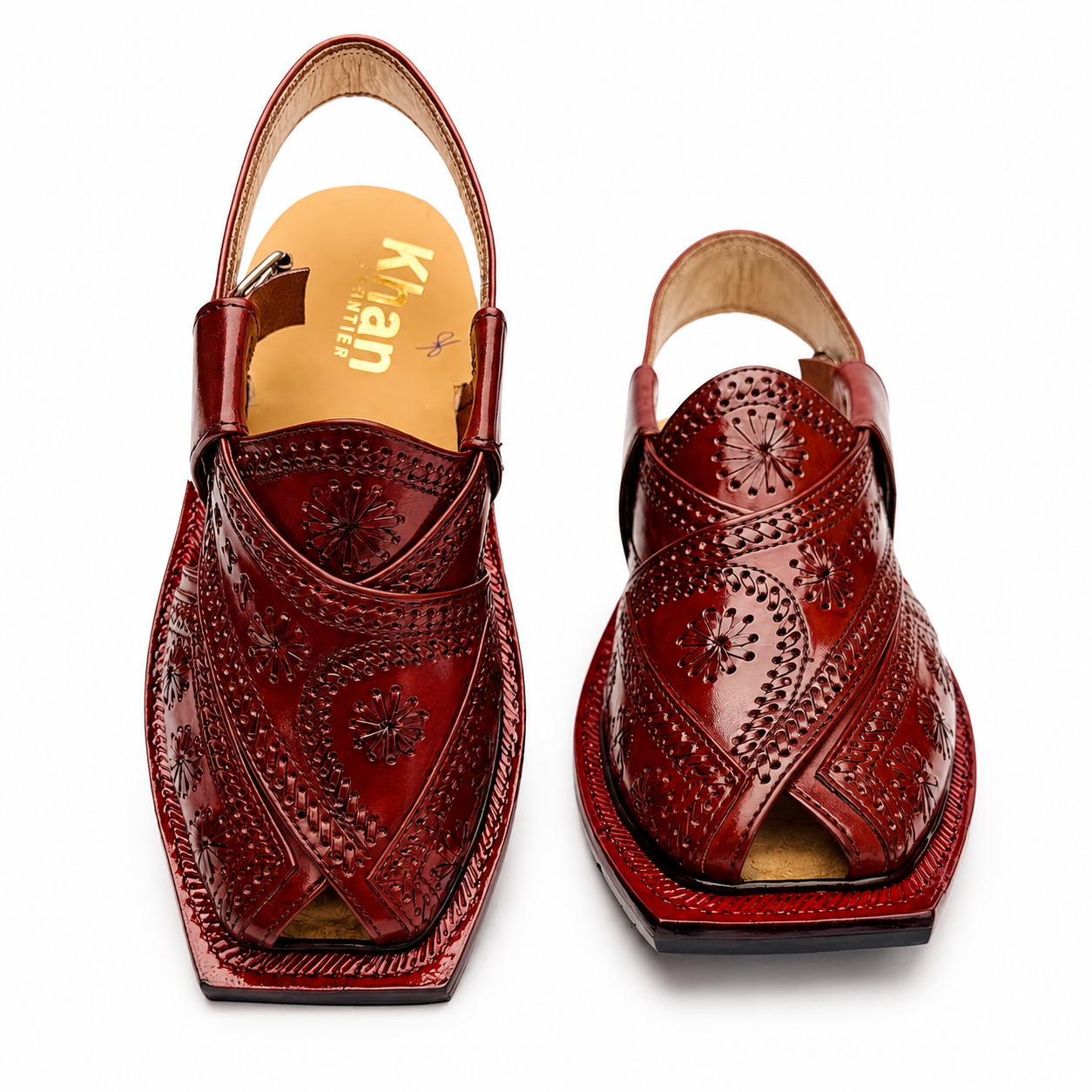 Single Sole Markhor Sandal 2026 ( Red )