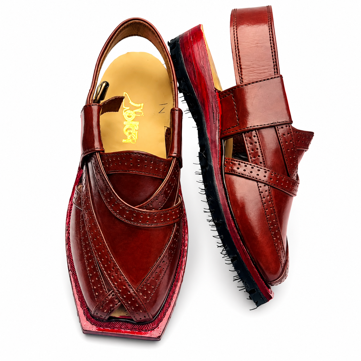 Double Soul Gorilla Sandal ( Red )