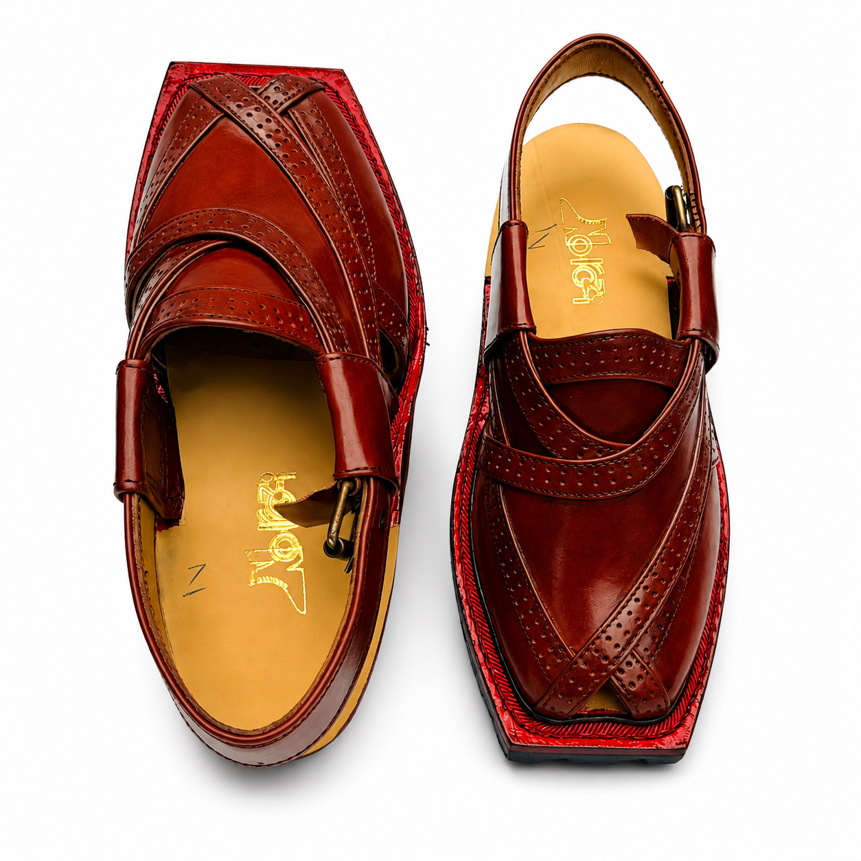 Double Soul Gorilla Sandal ( Red )