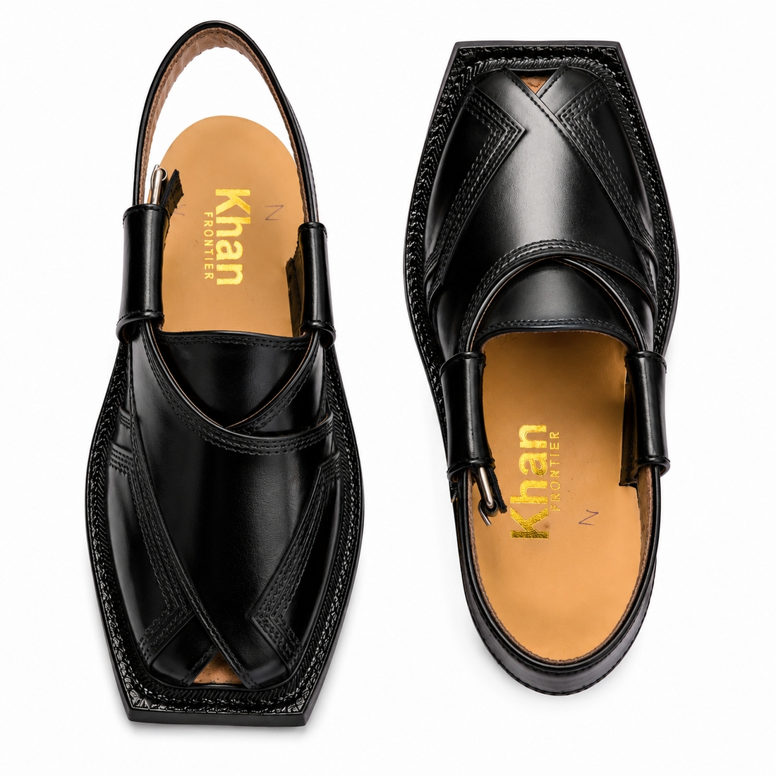 Double Sole Taki Sandal ( Black )