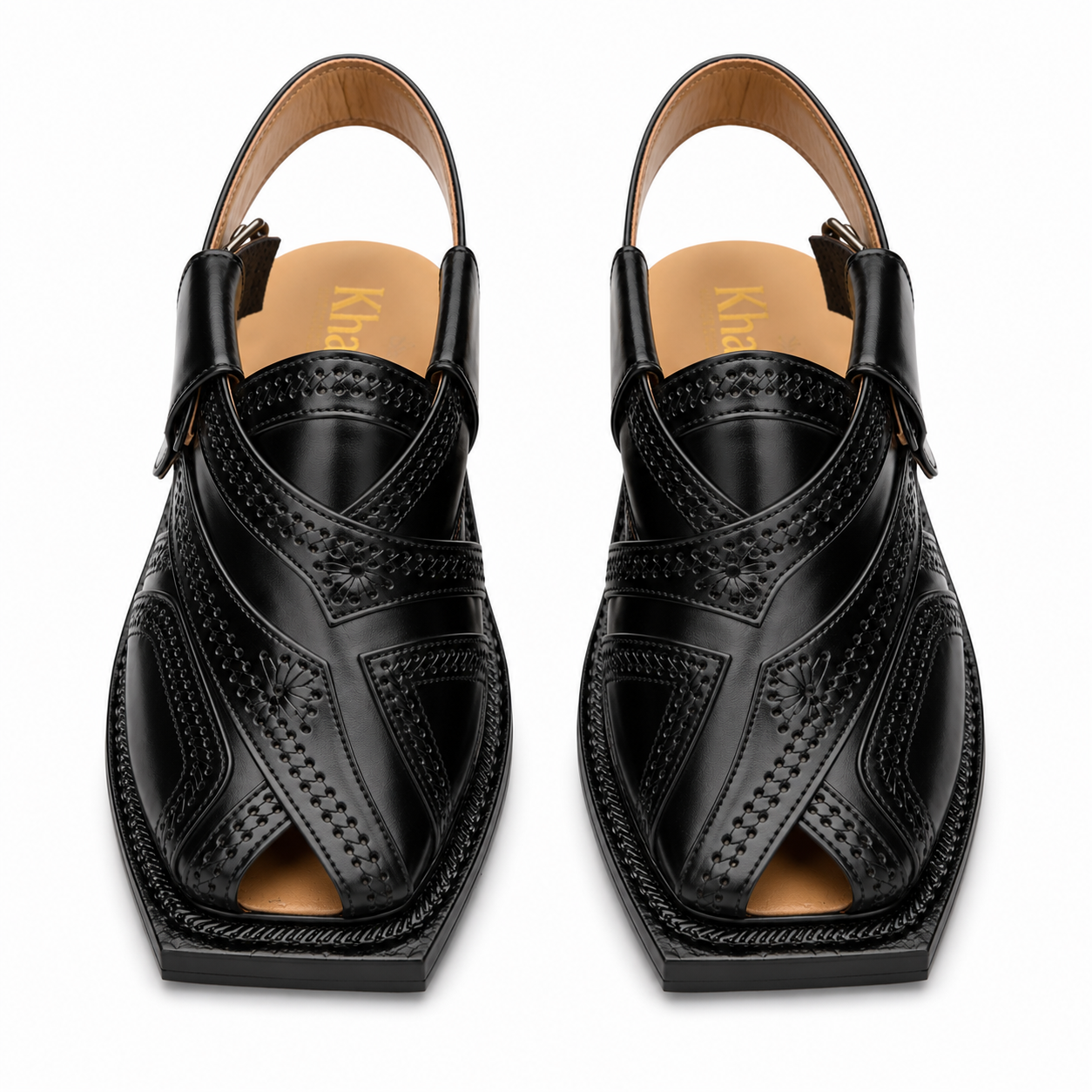 Single Sole Markhor Sandal 2024 ( Black )